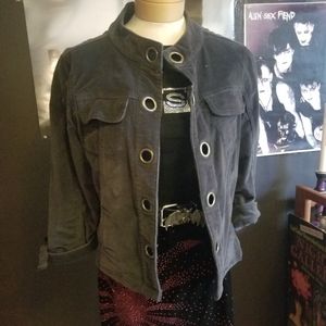 Y2K AMI Grommet Jacket